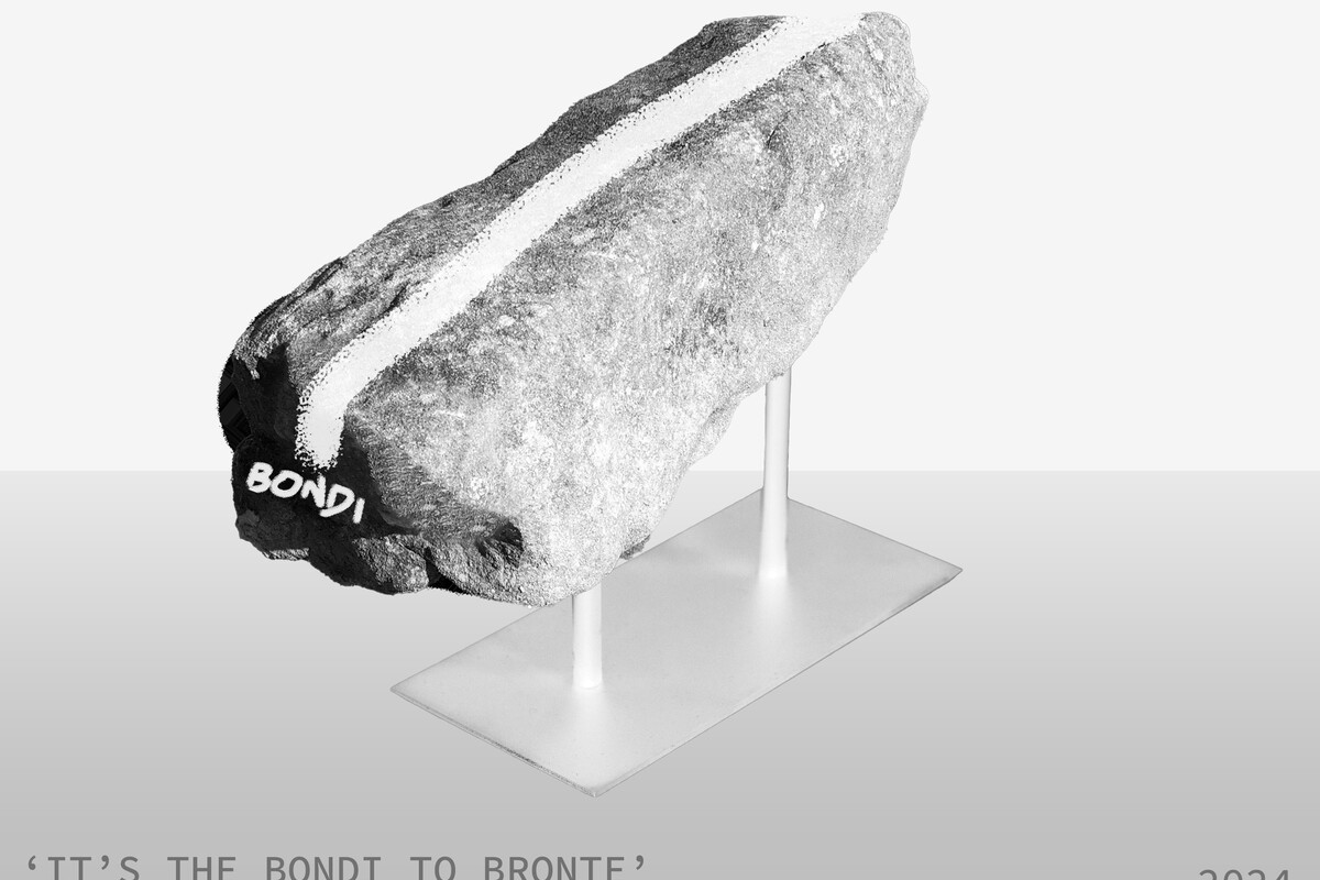 Concept render of the work, prior to fabrication.